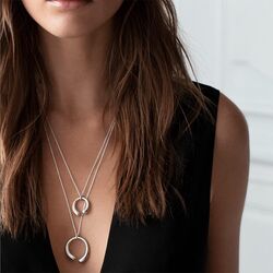 Georg Jenssen ketting met hanger MERCY medium 10015156