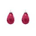 Heide Heinzendorff facet geslepen aanhangers druppel 28