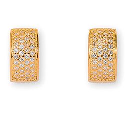 Heide Heinzendorff rosé creolen Rosa