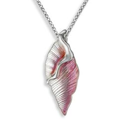 Nicole Barr necklace Pink Conch Shell