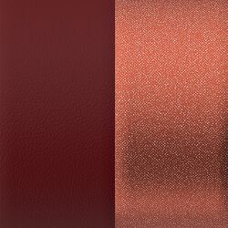 Les Georgettes 25 mm inlay Love / Sparkling Red