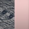 Les Georgettes 14 mm inlegleertje twist / light pink