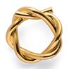Bastian Inverun verguld zilver ring Twist