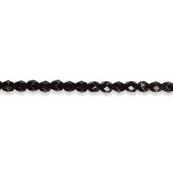 Heide Heinzendorff zwarte ketting 90 cm met zilveren sluiting