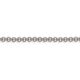 Heide Heinzendorff lichtgrijze ketting 90 cm met zilver sluiting