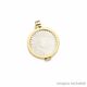 MY iMenso Gold medaillon 24 mm geelgoud Mezza Plano