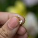Geelgouden oorbelletjes diamant 0,10 ct