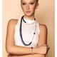 Lelune Glamour parelarmband saffierblauw blauw jade LGBR530.2