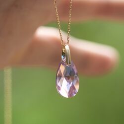 MY iMenso Gold 14k Pega hanger Light Amethyst