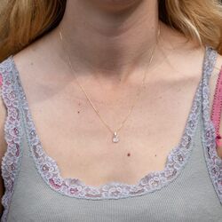 MY iMenso Gold 14k Rettangolo hanger Crystal