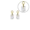 Rettangolo Crystal oorbedels MY iMenso Gold
