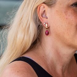 Heide Heinzendorff rosé creolen Laura