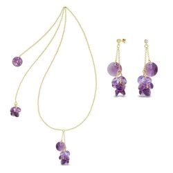 Spark sieradenset Orchid paars