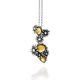 Giovanni Raspini zilveren hanger Yellow Daisy madeliefjes met parelmoer en bergkristal