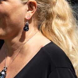 Spark sieradenset Luna Dives Silver Night