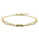 Geelgouden armband balkjes 17-18,5 cm uit de Zilver.nl Home Collection