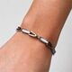 BOCCIA Titanium armband 03033-01 zilverkleurig, huidvriendelijke armband