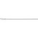 Zilveren basis collier 2,6 mm gourmetschakels