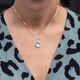 zilver sieradenset topaas met zirkonia