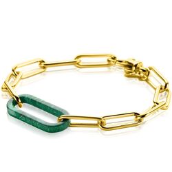 ZINZI armband paperclip schakels ZIA2488