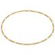 Boccia titanium 08067-02 goudkleurig titanium ketting hypoallergeen en licht in gewicht