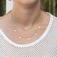BOCCIA colliers van het huidvriendelijke titanium in layering look
