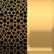 Les Georgettes 25 mm inlay medina noir champagne