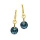 MY iMenso Gold creoli Hoop Triangle met oorbedels Tonda Montana