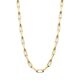 Gouden collier met grote ankerschakels van 5,2 mm 45 cm 