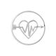 MY iMenso zilveren cover Heart & Arrow Grande MY iMenso 33-23220