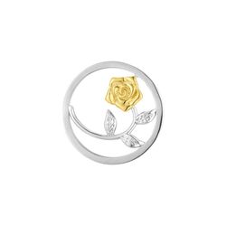 MY iMenso Mezza One Rose Fairy 24-23214 zilver met vergulde rozenbladeren