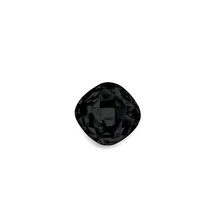 MY iMenso 14 mm quadrati insignia zwart facetgeslepen