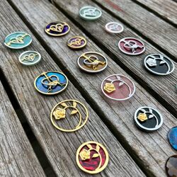 MY iMenso vergulde 24 mm cover One Rose Fairy mezza 24-23210