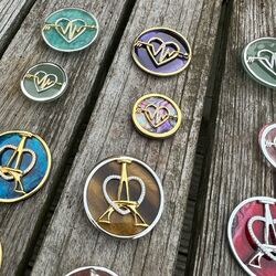 MY iMenso 33 mm insignia tijgeroog bol uit de Grande collectie