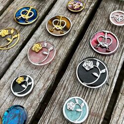 MY iMenso 33-2327 Green Sand voor in een 33 mm medaillon