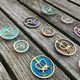 abalone in purple resin 24-1461 insignia