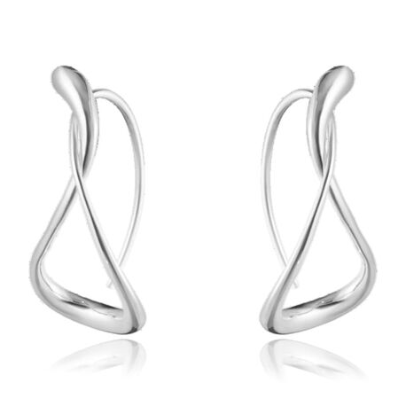 Georg Jensen Mercy oorringen ontworpen door Jacqueline Rabun