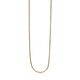 Zinzi verguld slangen collier 45 cm ZISL45g voor hangers