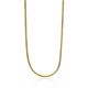 Zinzi verguld slangen collier 45 cm ZISL45g voor hangers
