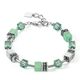 Coeur de Lion armband 4017-30-0500 GeoCUBE Iconic Precious green