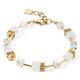 Coeur de Lion armband 3018-30-1416 GeoCUBE Iconic Natrure gold white