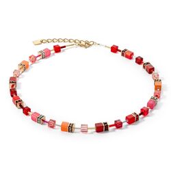 Coeur de Lion ketting 2838-10-0300 Iconic gold red