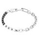 COEUR DE LION armband 0901-30-1400 Fusion Link Chain White met ruwe diamantjes