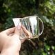 Zilveren kinderbeker met twee oren 1e gehalte zilver 100 gram direct graveren