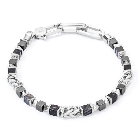 Coeur de Lion Unisex armband For You & Me 0902-30-1300 met onyx