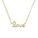 Gouden ketting LOVE letters