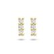 S284 Geelgouden oorstekers met 2x 0.025ct. H p1 diamant