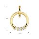 Ronde diamanthanger rond