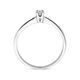 Witgouden ring solitair