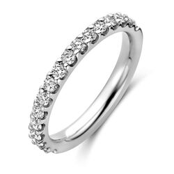 S1318 Platina ring met 0.50ct. diamant